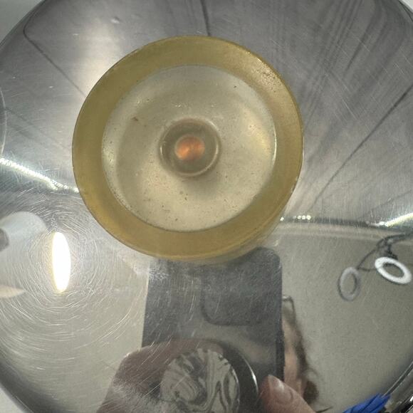 Revere Ware Set 3 Stainless Steel Canisters MCM Lucite Tops Storage Stackable - Picture 14 of 16